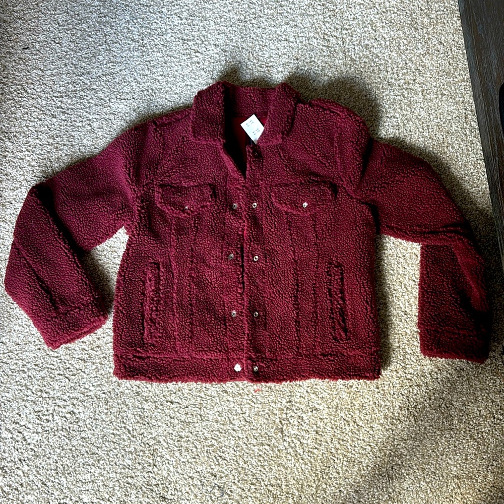 Red jacket